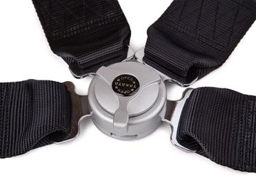 Ремни безопасности Takata 4-х точечные с омологацией чёрные