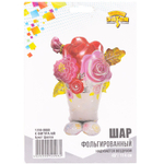 Фольгированный шар-фигура «Букет цветов» AIR, 115 см