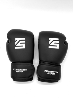 Перчатки для бокса черные Tomorrow star