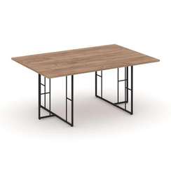 Rift Direct Стол переговорный RF.SPRG-002 Дуб Табак/Металл Черный 1780*1180*750