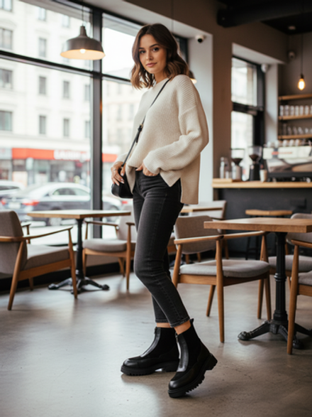 Ботинки женские демисезонные