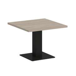 Onix Direct Стол журнальный квадратный O.SJ-2 Дуб Аттик/Металл Черный 600*600*450