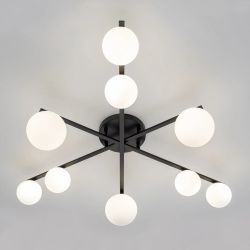 Citilux GLOB CL209291 Люстра потолочная Чёрная