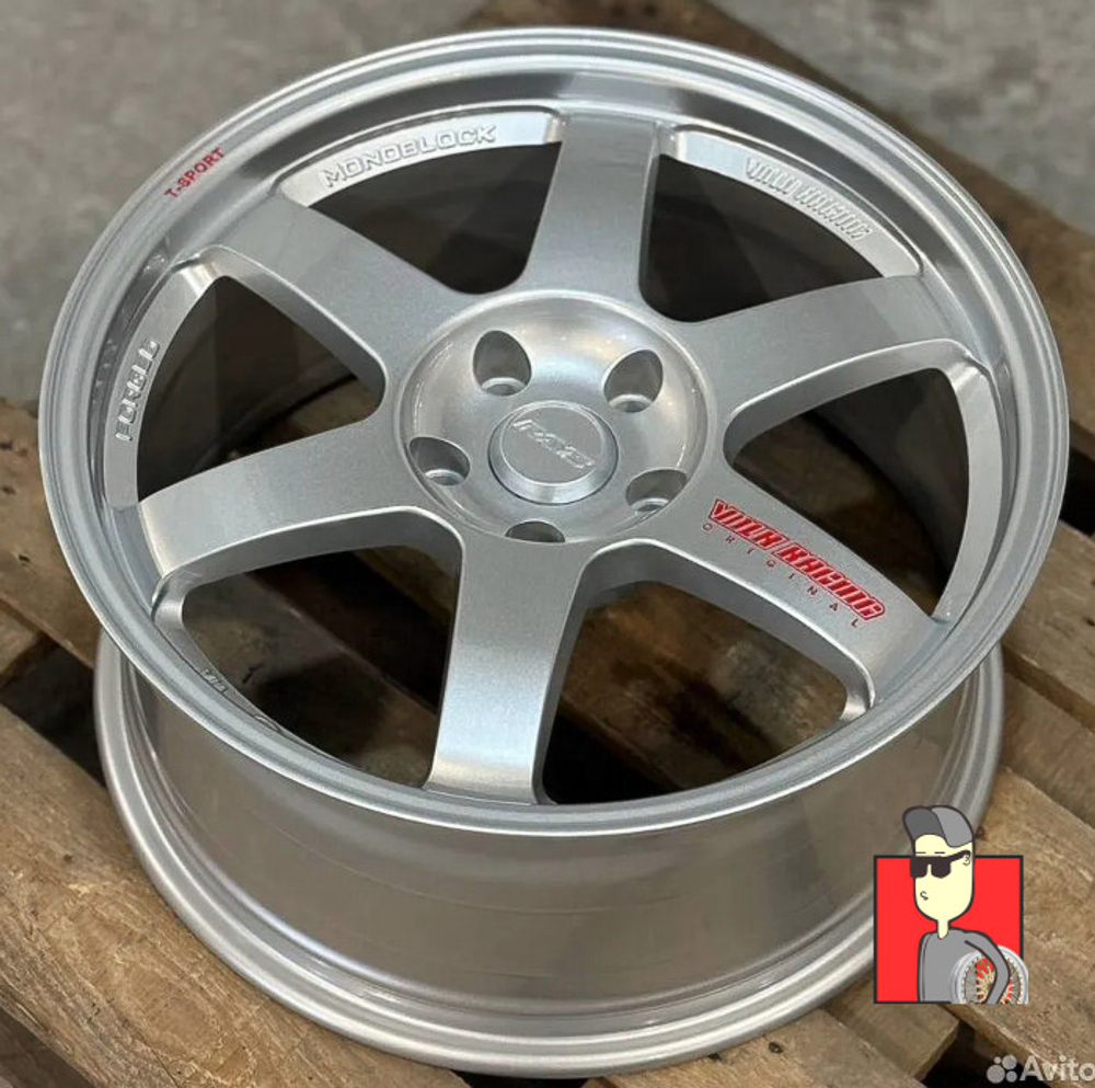 Комплект дисков Rays TE37 18x8.5 et35 5x114.3