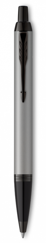 Шариковая ручка Parker IM Achromatic, Grey BT,стержень: M, цвет чернил: blue, в подарочной упаковке.