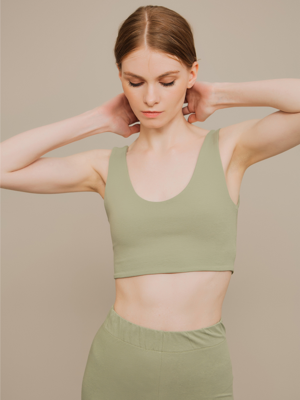 Топ Slim Green
