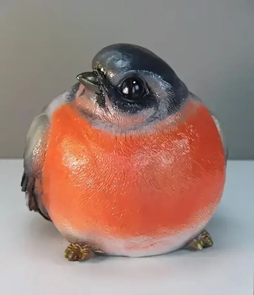 Копилка из гипса «Снегирь» 20см