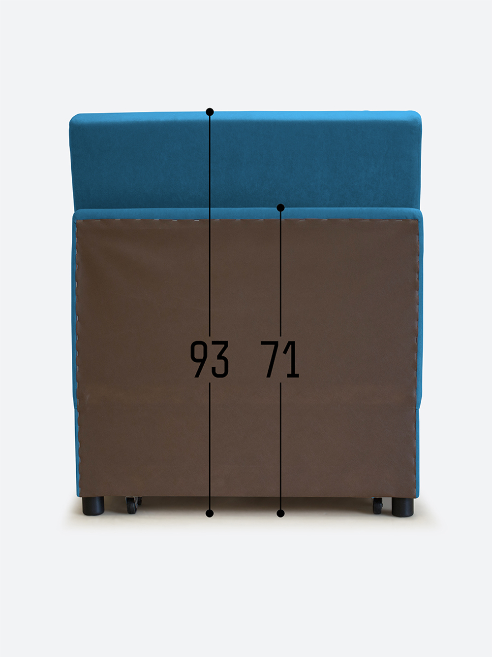 Кресло-кровать "Экономик" 80 см