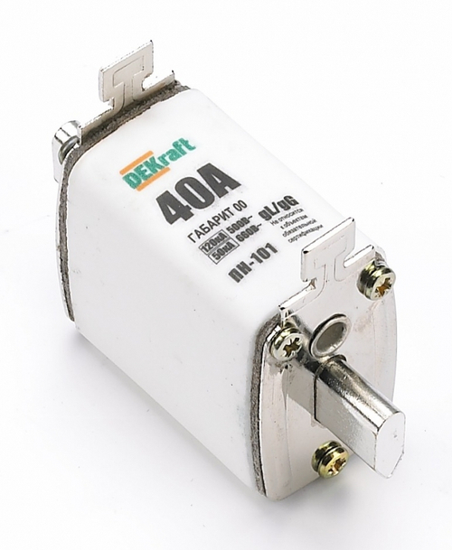 21337 ПН101-33-00-40А предох.ножевойDEKraft