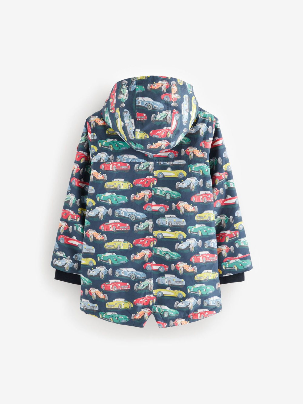 Куртка с капюшоном с подкладкой из искуственного меха Next N99-017, Темно-синий