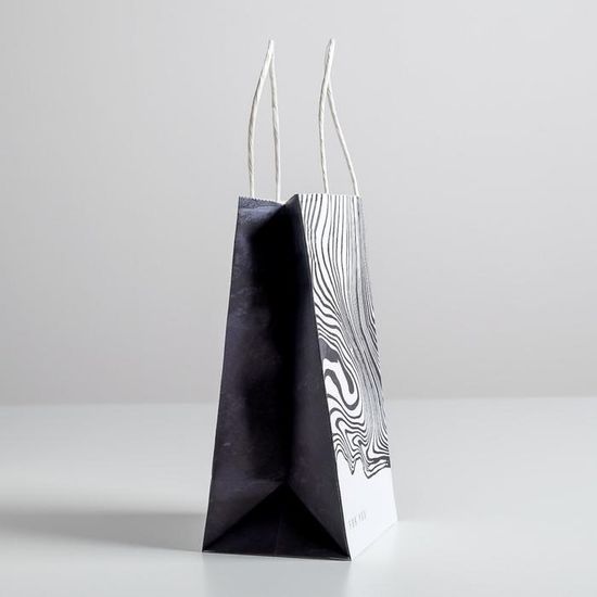 Пакет подарочный крафт For you, 12 × 21 × 9 см 3823490