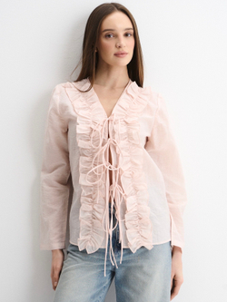 Блуза Pillow нежно-розовый