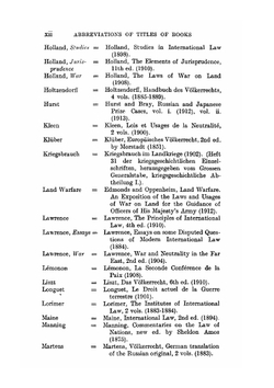 International Law A Treatise. Volume 2. War And Neutrality | L. Oppenheim