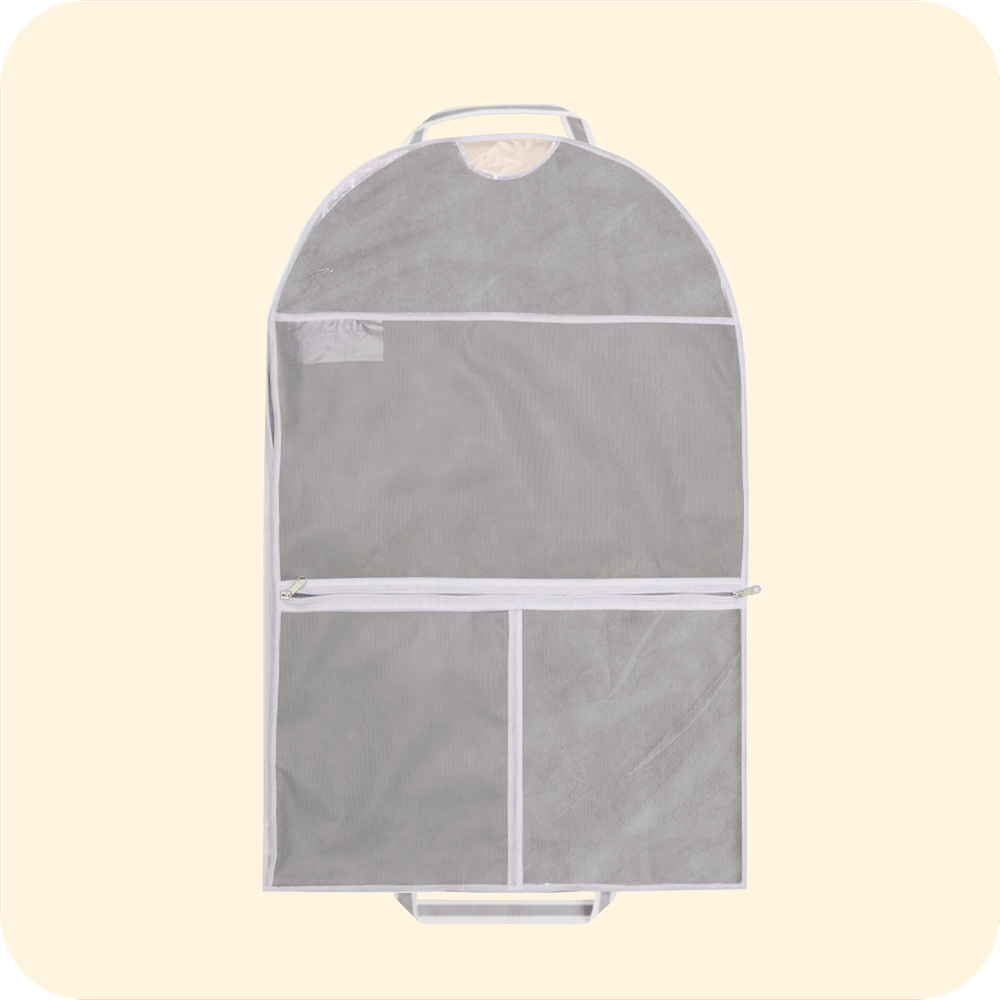 Детский чехол с карманами 80х50. Без принта