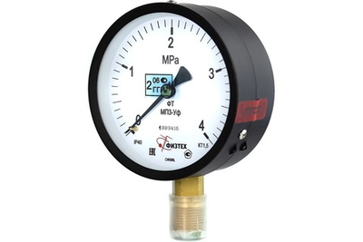Манометр МП3-Уф 0-4 МПа кт.1,5 d.100 IP40 M20*1,5 РШ