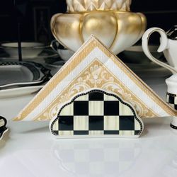 Lenardi 205-490 Салфетница ТРИСТАН в под.уп. (х72)Фарфор