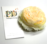 Брошь с заколкой Pankigno Design с мини пионом