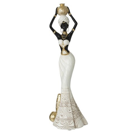 GAEM Фигурка декоративная "Африканка", L13,5 W8,5 H40 см