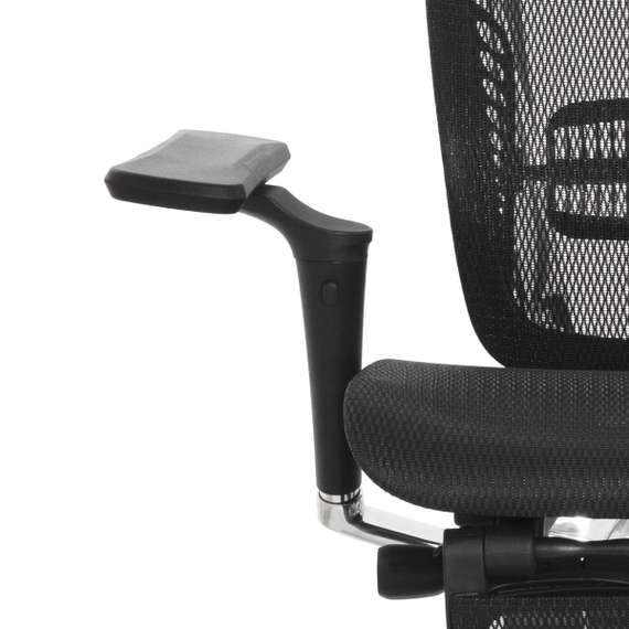 Кресло EXPERT 2 SPRING RSPM 01 (сидение MAX с поднож, подлокотн 6D(360), сетка чёрн/каркас чёрн)