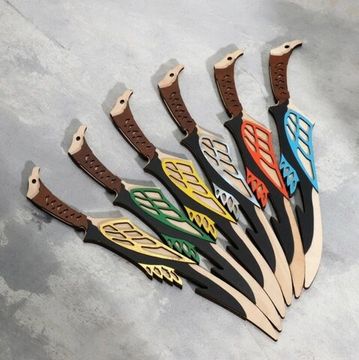 Деревянный Эльфийский Кинжал 40