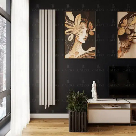 Вертикальные дизайн-радиаторы Cube 1750мм с нижним подключением