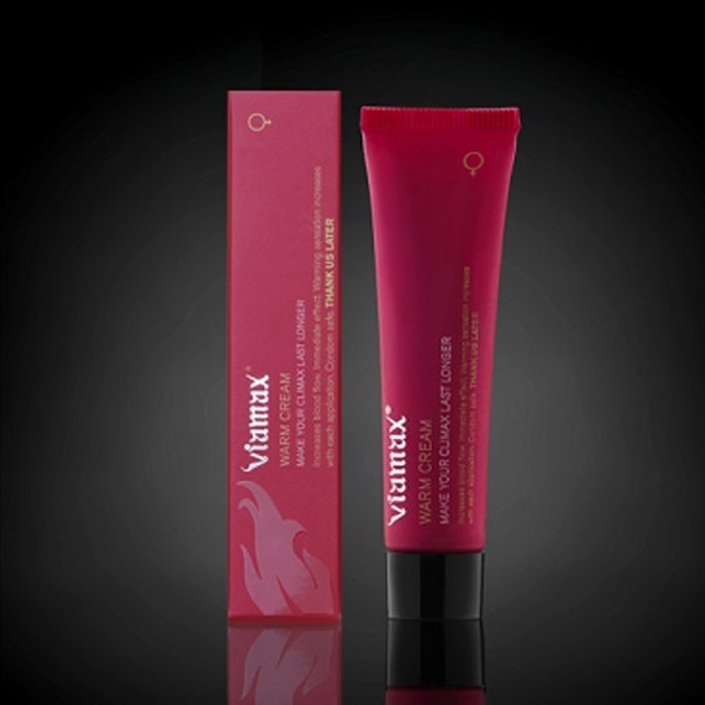 Согревающий крем для женщин Viamax Warm Cream