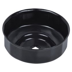 МАСТАК (103-44076L) Съемник масляных фильтров, 76 мм, 12 граней, торцевой