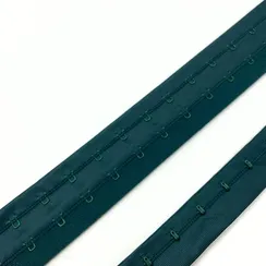 Крючки на ленте двухрядные изумруд (цв. 1994), Arta-F