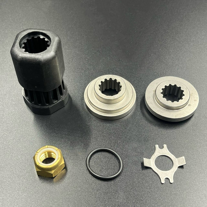 Набор для крепления винта (2 втулки; 2 шайбы; гайка) Mercury 40-60 (835257Q12)  (JSP)