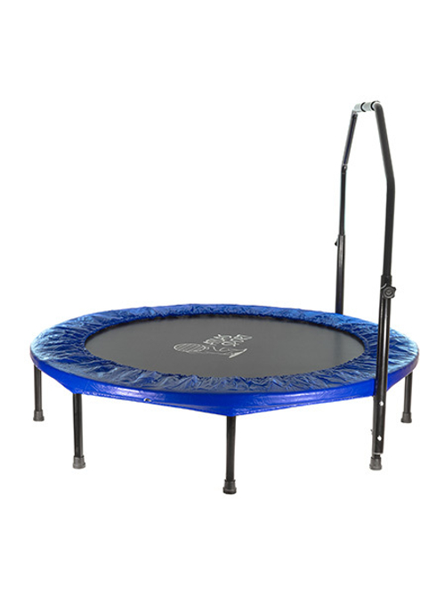 Батут для фитнеса ATLAS SPORT 122 см с ручкой на пружинах