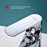 Смеситель для раковины с гигиеническим душем Raglo R03.12, хром