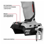 ЕАС Винтоверт ударный АККУМ. PSD20H-230A SOLO(бесщет. 20В, 230Нм, 3ск, 3500уд/м, HEX 1/4'')