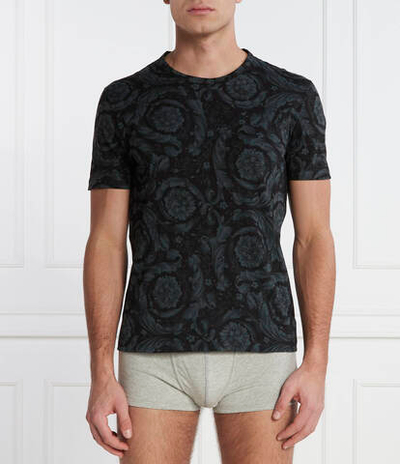 Футболка Versace - черный(1000959 1A00515)