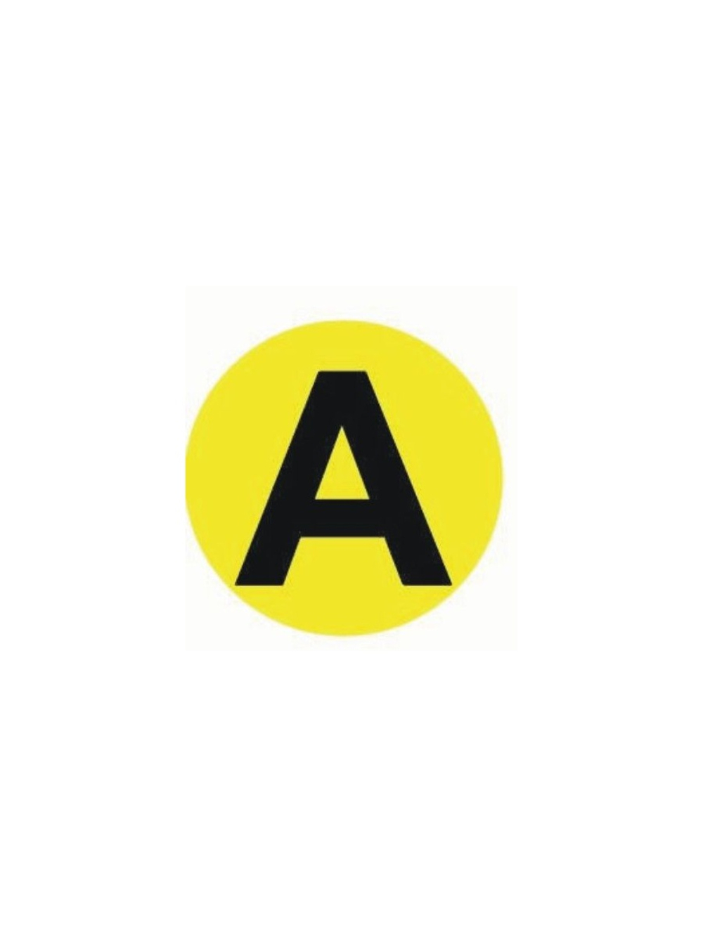 Наклейка "A" d20mm. PROxima EKF an-2-9