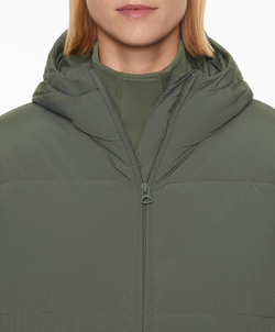 Oysho Водоотталкивающая куртка с подкладкой PrimaLoft®, темный хаки