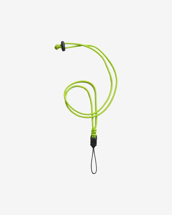 Шнурок 35mm Шея Зеленый Неон - фото 1