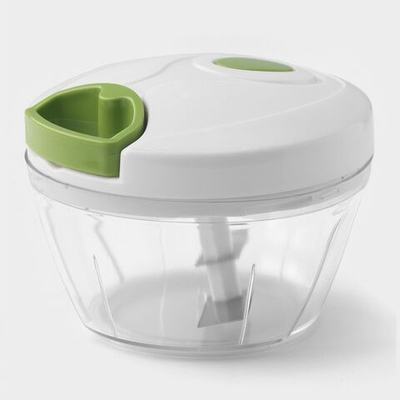 Блендер - овощерезка механический Доляна Cut and go, цвет белый (Цвет: не задано)