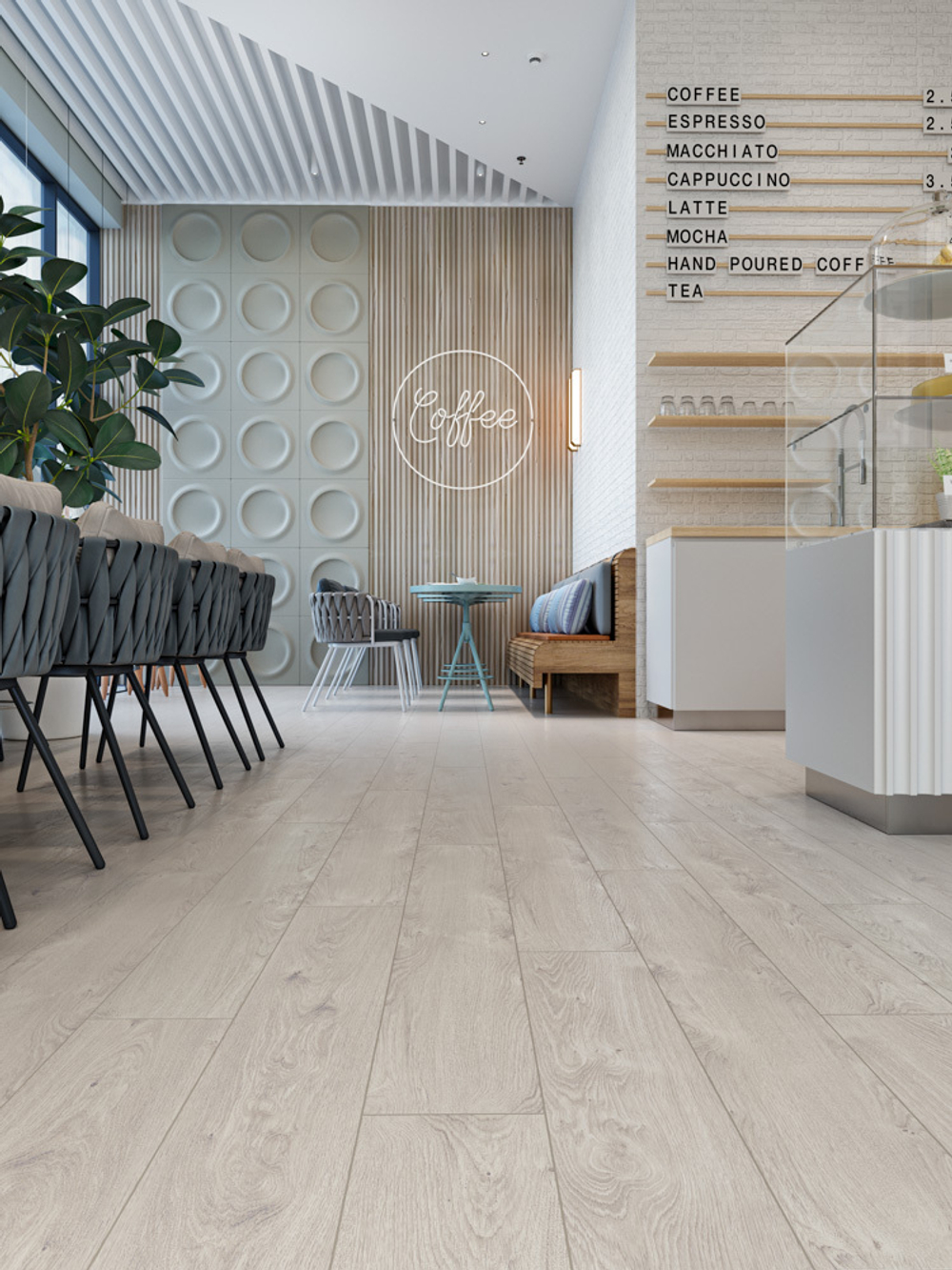 Ламинат SPC CronaFloor WOOD Дуб Осло