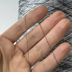 NARITA - Be.Mi.Va; вискоза, люрекс, п/а; 2400м/100гр; col. 050860, Ocaeno, цвет: бело-серо-синий с серебристым люрексом;