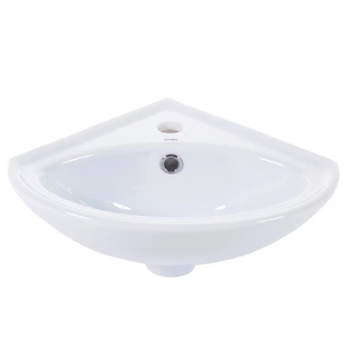 УМЫВАЛЬНИК УГЛОВОЙ ВЕЕР УП (БЕЛЫЙ, ВКС)