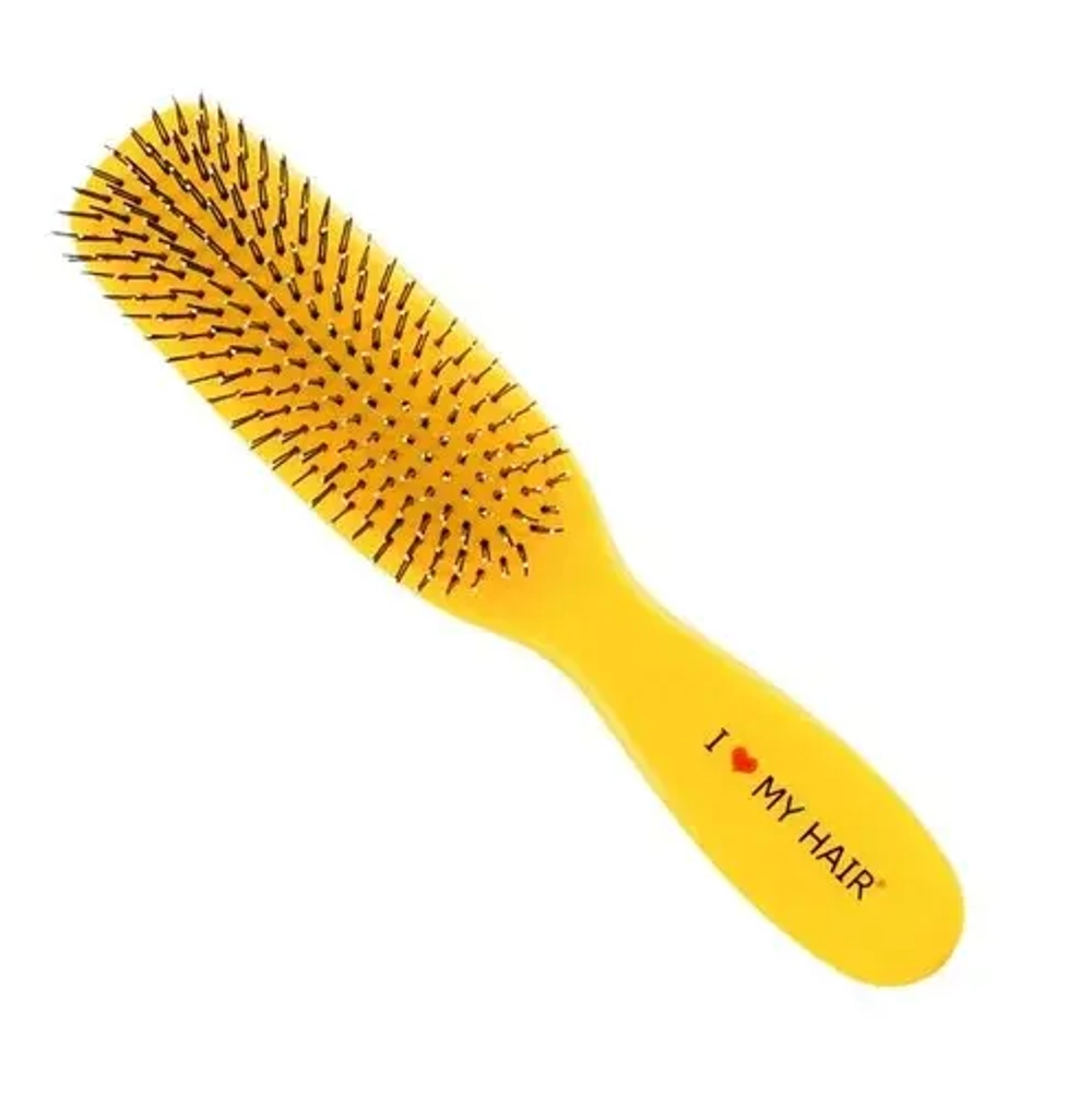 I Love My Hair Щётка "Spider Soft" 1503 S, матовая желтая