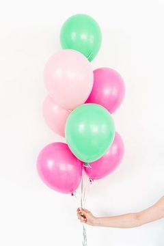 Фонтан из шаров для девушки №2