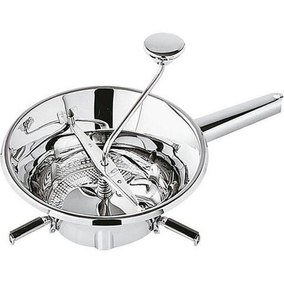 Машинка для протирки пюре+ 3 диска;сталь нерж.;D=24/13,5,H=16,B=35см;металлич. (Цвет: серебристый)