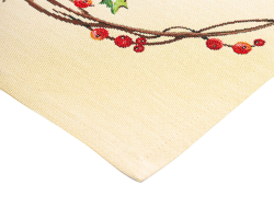 Набор салфеток 2шт 40х50см Mix&Match Home Зимний пир Скворечники бежевый