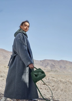 POLENE СУМКА NUMERO UN NANO, ЗЕЛЕНЫЙ