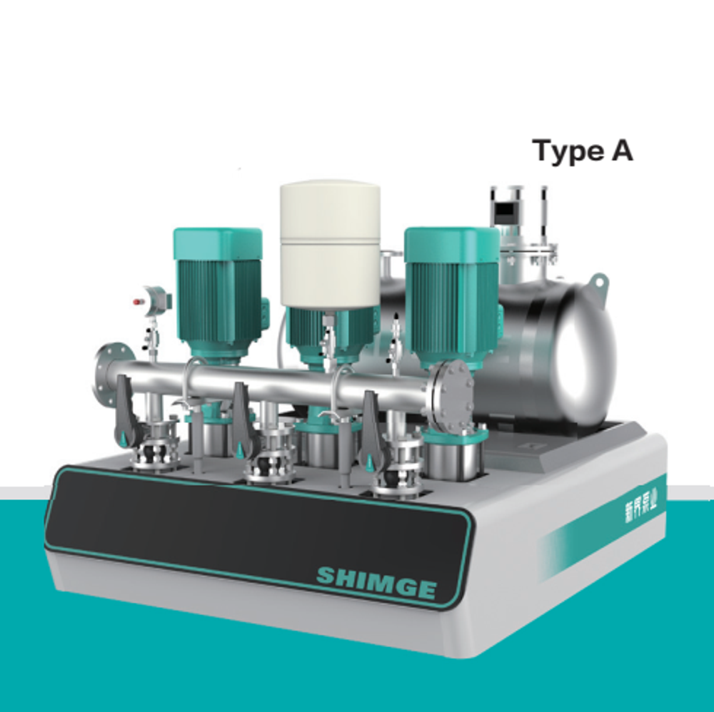 Насосная станция для повышения давления серии WWG, Shimge