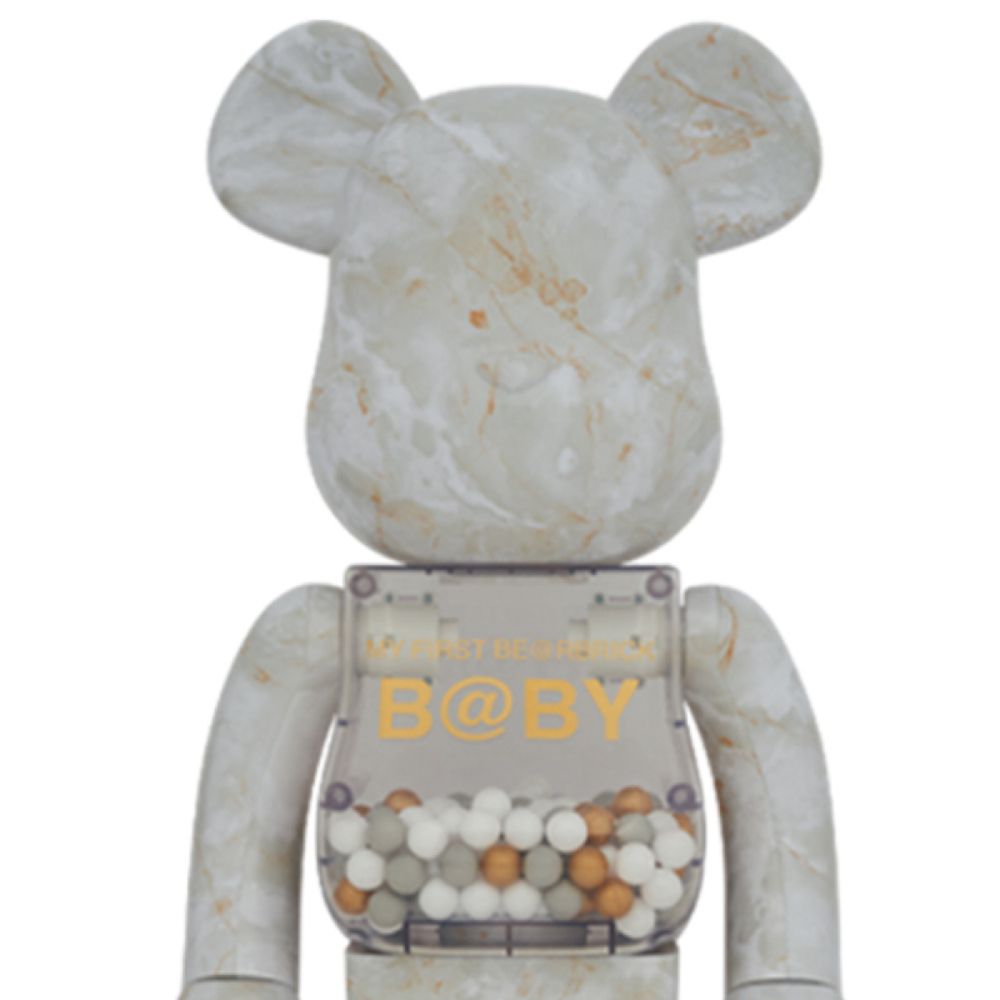 Дизайнерские игрушки BE@RBRICK MY FIRST BE@RBRICK B@BY MARBLE 1000% 70cm, 4175287-640474196