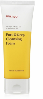 Пенка для глубокого очищения пор с церамидами Manyo Pure Deep Cleansing Foam 200 мл