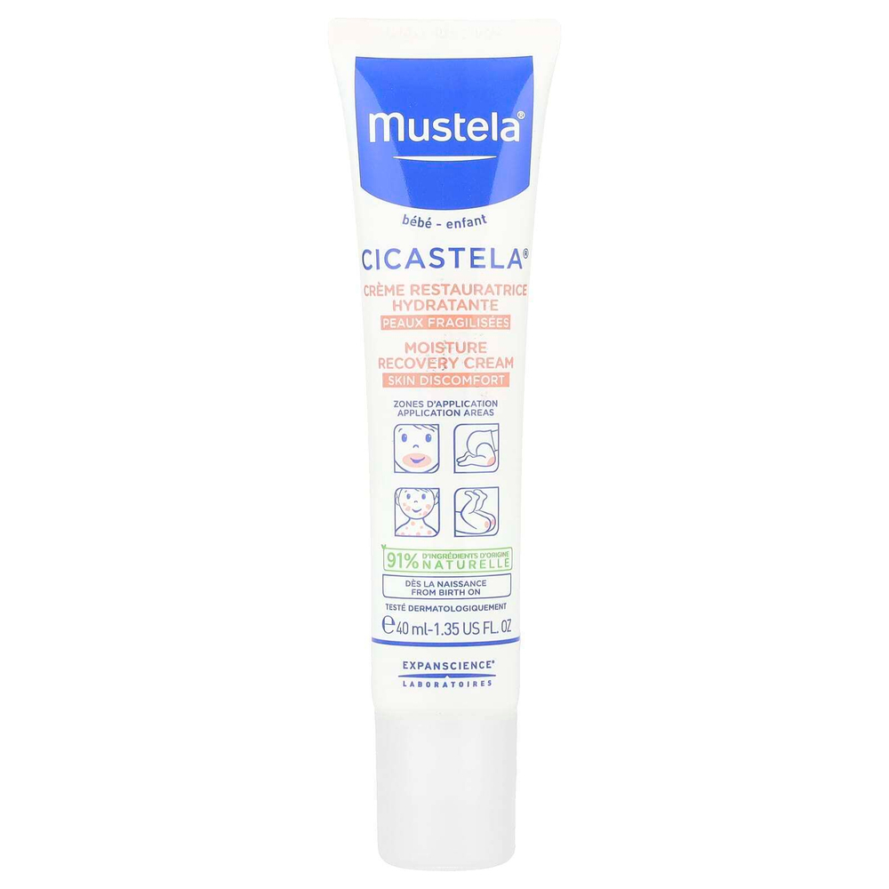 Mustela, Увлажняющий восстанавливающий крем Cicastela, 40 мл (1,35 жидк. унц.)