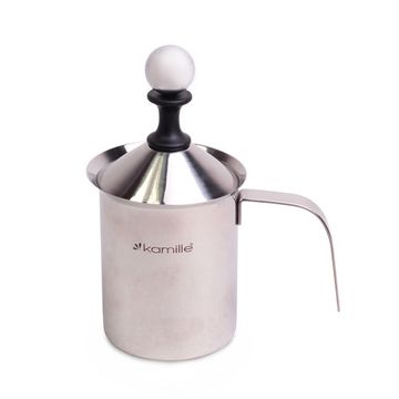 Вспениватель молока механический ручной Kamille KM-5841 (капучинатор)